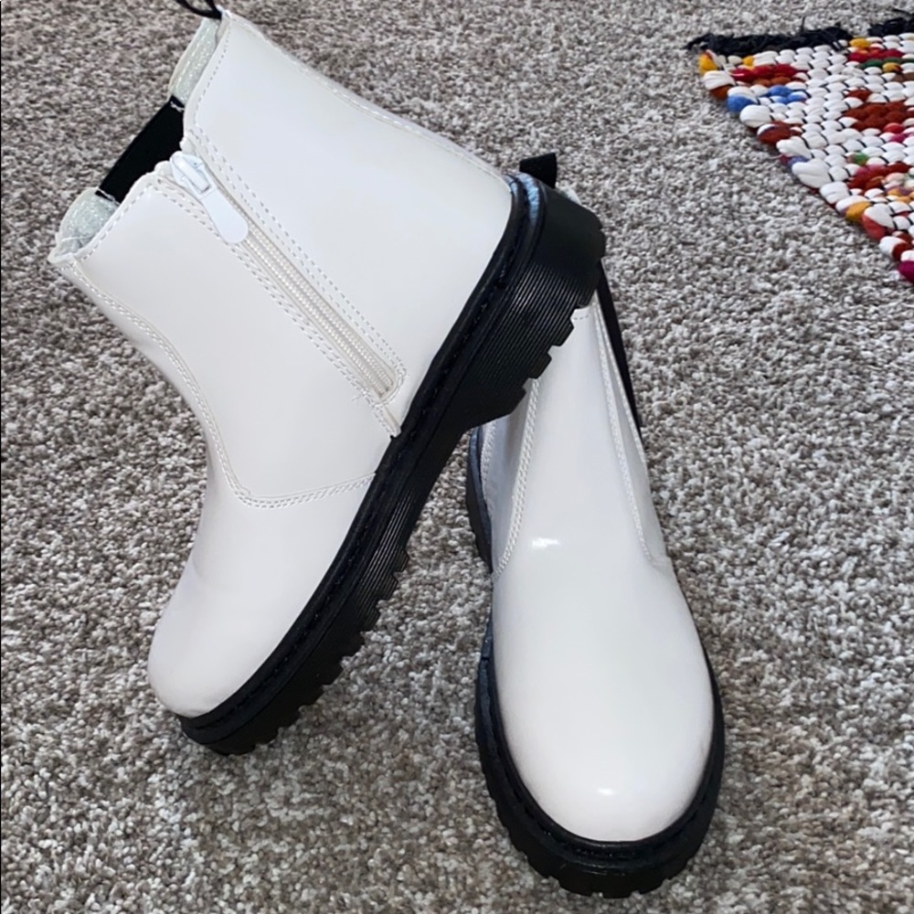 White boots